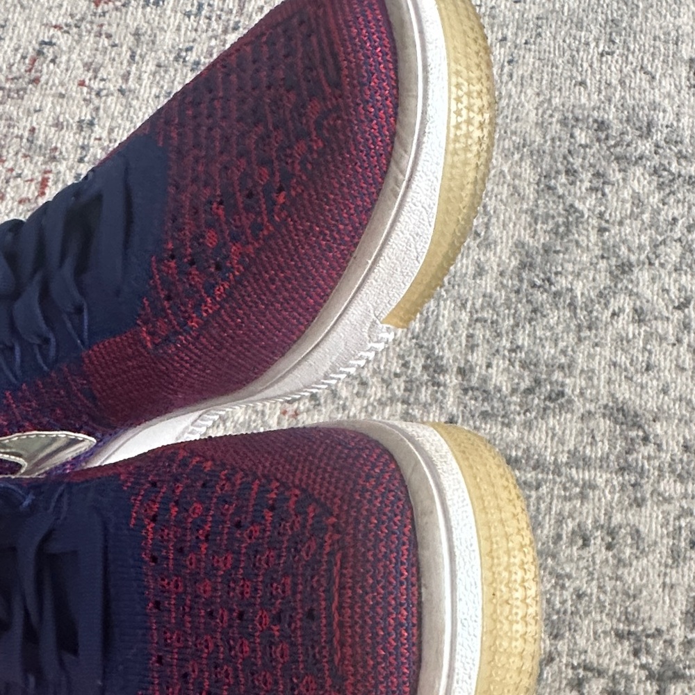 Nike Air Force 1 Flyknit in Blue and Red - Picture 6 of 6
